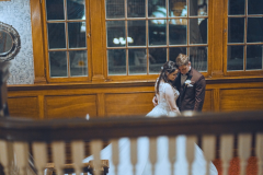 Kelsey + Mike Stanley Hotel Staircase