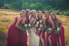 Saige and her Bridesmaids