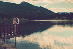 Saige + Nick Estes Park Lake