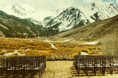 Ceremony View in Aspen Colorado